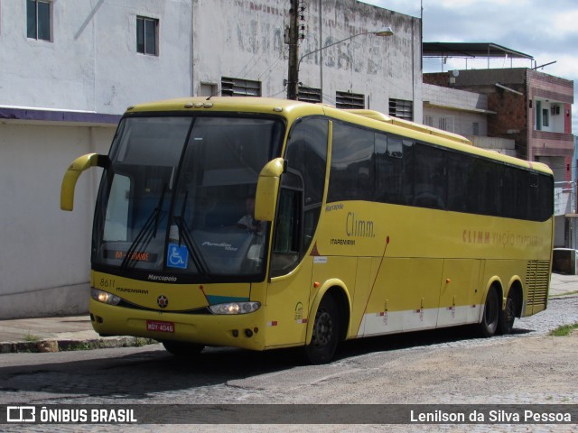 Viação Itapemirim 8611 na cidade de Caruaru, Pernambuco, Brasil, por Lenilson da Silva Pessoa. Número da foto: #10220435.