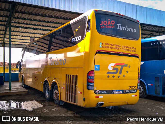João do Ônibus Turismo 17000 na cidade de Mata Verde, Minas Gerais, Brasil, por Pedro Henrique VM. Número da foto: #10220630.