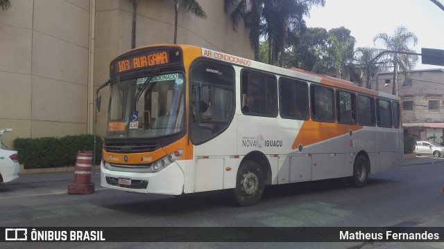 Viação São José A01046 na cidade de Nova Iguaçu, Rio de Janeiro, Brasil, por Matheus Fernandes. ID da foto: 10219956.