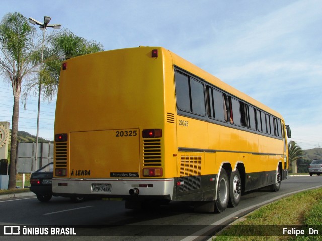 Ônibus Particulares 20325 na cidade de Aparecida, São Paulo, Brasil, por Felipe  Dn. Número da foto: #10223300.