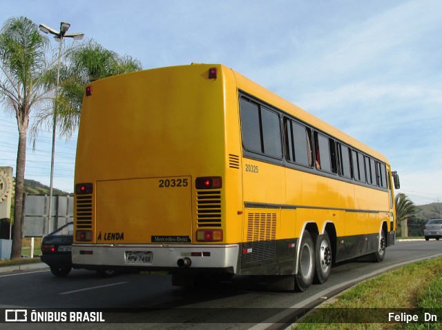 Ônibus Particulares 20325 na cidade de Aparecida, São Paulo, Brasil, por Felipe  Dn. ID da foto: 10223300.