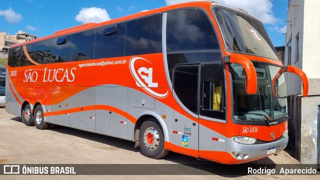 Ônibus Particulares 3500 na cidade de Conselheiro Lafaiete, Minas Gerais, Brasil, por Rodrigo  Aparecido. Número da foto: #10221619.
