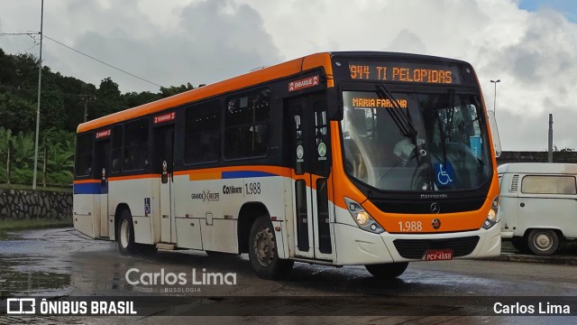 Rodotur Turismo 1.988 na cidade de Paulista, Pernambuco, Brasil, por Carlos Lima. Número da foto: #10220011.
