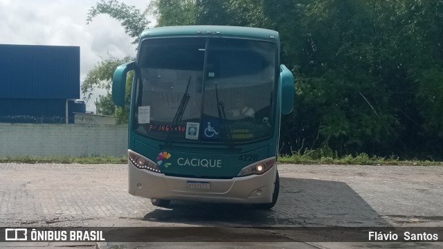 Cacique Transportes 4228 na cidade de Cruz das Almas, Bahia, Brasil, por Flávio  Santos. ID da foto: 10221443.