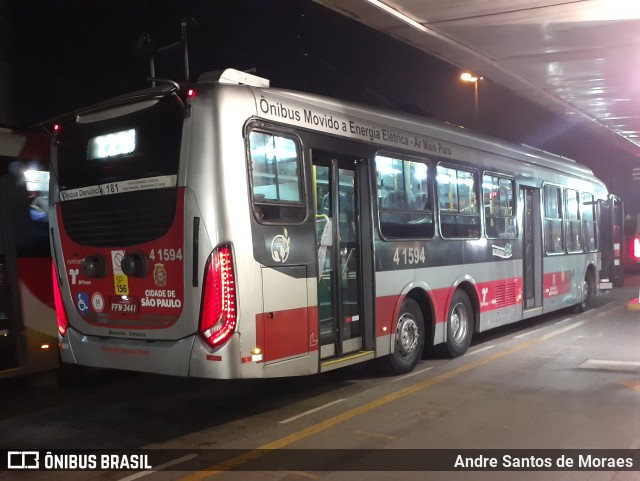 Himalaia Transportes > Ambiental Transportes Urbanos 4 1594 na cidade de São Paulo, São Paulo, Brasil, por Andre Santos de Moraes. ID da foto: 10223009.