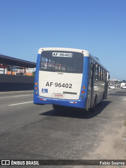 Viação Forte AF-96402 na cidade de Ananindeua, Pará, Brasil, por Fabio Soares. ID da foto: 10221098.