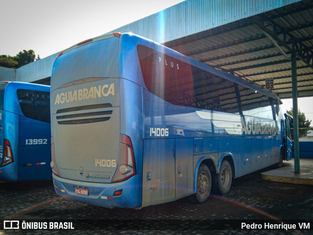 Viação Águia Branca 14006 na cidade de Mata Verde, Minas Gerais, Brasil, por Pedro Henrique VM. ID da foto: 10220979.