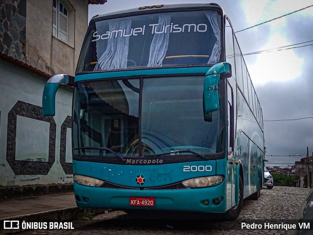 Samuel Turismo 2000 na cidade de Almenara, Minas Gerais, Brasil, por Pedro Henrique VM. ID da foto: 10220945.