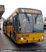 Transporte Coletivo Glória BC306 na cidade de Curitiba, Paraná, Brasil, por Hipólito Rodrigues. ID da foto: :id.
