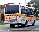 Auto Escola Gentil  na cidade de Matinhos, Paraná, Brasil, por Claudio Cesar. ID da foto: :id.