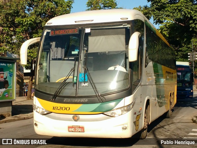 Empresa Gontijo de Transportes 18200 na cidade de Belo Horizonte, Minas Gerais, Brasil, por Pablo Henrique. ID da foto: 10225955.