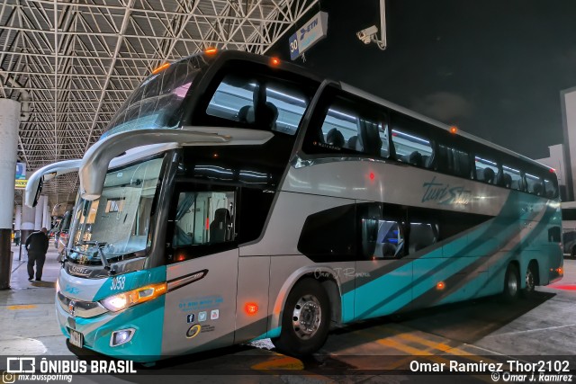 Turistar 3058 na cidade de Querétaro, Querétaro, México, por Omar Ramírez Thor2102. Número da foto: #10225071.