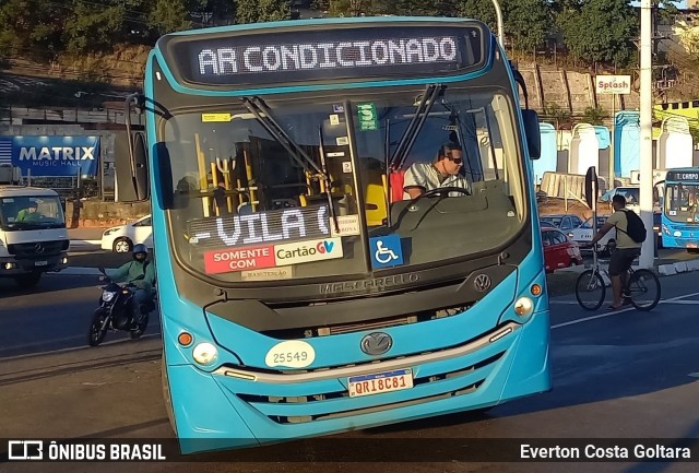 Viação Satélite 25549 na cidade de Cariacica, Espírito Santo, Brasil, por Everton Costa Goltara. Número da foto: #10225903.