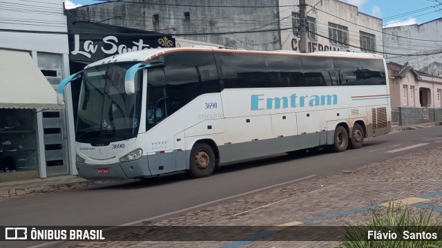 Emtram 3690 na cidade de Barra da Estiva, Bahia, Brasil, por Flávio  Santos. Número da foto: #10224736.