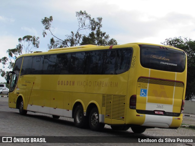 Viação Itapemirim 5865 na cidade de Caruaru, Pernambuco, Brasil, por Lenilson da Silva Pessoa. ID da foto: 10223669.