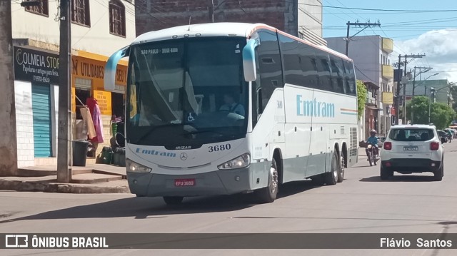 Emtram 3680 na cidade de Barra da Estiva, Bahia, Brasil, por Flávio  Santos. Número da foto: #10224831.