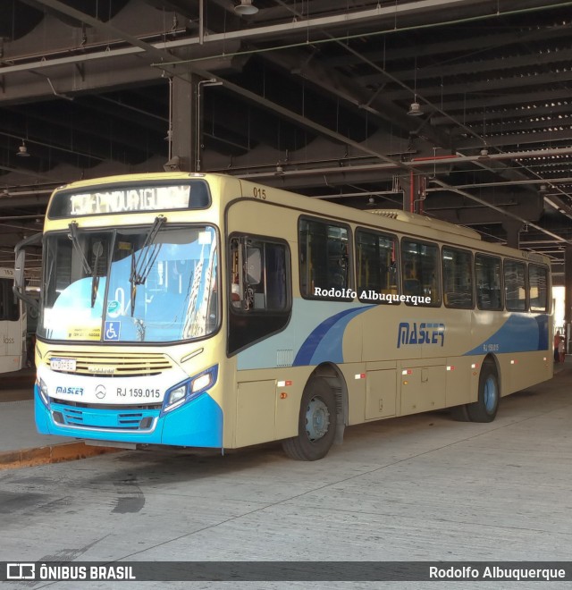 Master Transportes Coletivos de Passageiros RJ 159.015 na cidade de Nova Iguaçu, Rio de Janeiro, Brasil, por Rodolfo Albuquerque. Número da foto: #10223765.