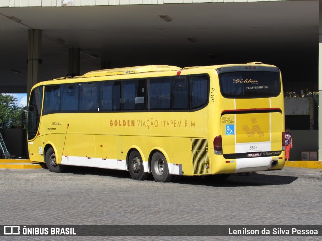 Viação Itapemirim 5813 na cidade de Caruaru, Pernambuco, Brasil, por Lenilson da Silva Pessoa. ID da foto: 10223683.