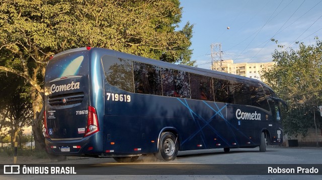 Viação Cometa 719619 na cidade de São José dos Campos, São Paulo, Brasil, por Robson Prado. ID da foto: 10224771.