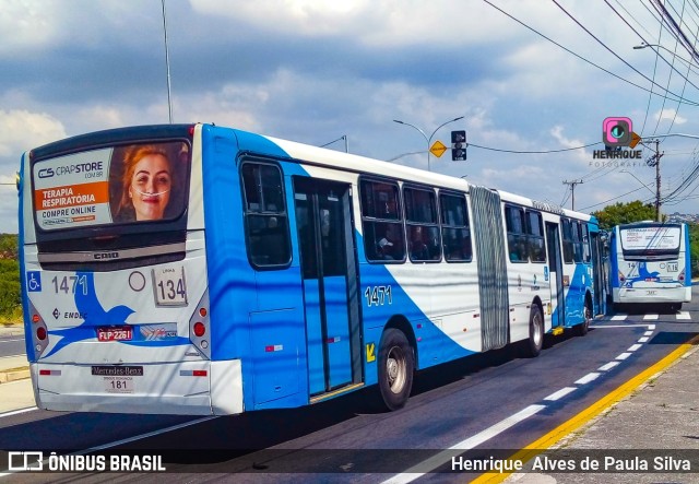 VB Transportes e Turismo 1471 na cidade de Campinas, São Paulo, Brasil, por Henrique Alves de Paula Silva. Número da foto: #10223813.