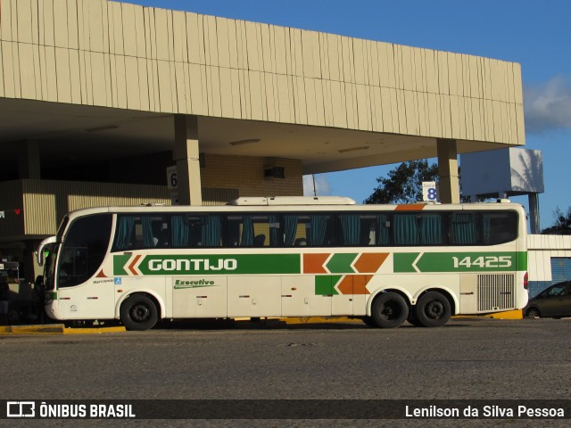 Empresa Gontijo de Transportes 14425 na cidade de Caruaru, Pernambuco, Brasil, por Lenilson da Silva Pessoa. ID da foto: 10223690.