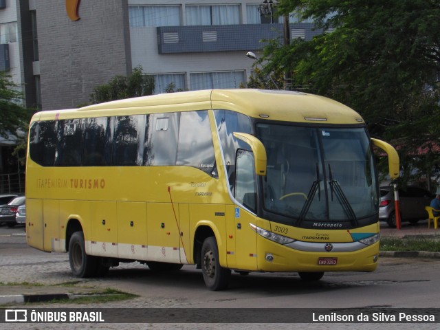 Viação Itapemirim 3003 na cidade de Caruaru, Pernambuco, Brasil, por Lenilson da Silva Pessoa. ID da foto: 10223666.