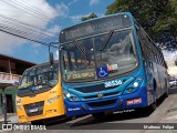 Milênio Transportes 30536 na cidade de Belo Horizonte, Minas Gerais, Brasil, por Matheus  Felipe. Número da foto: #10223564.