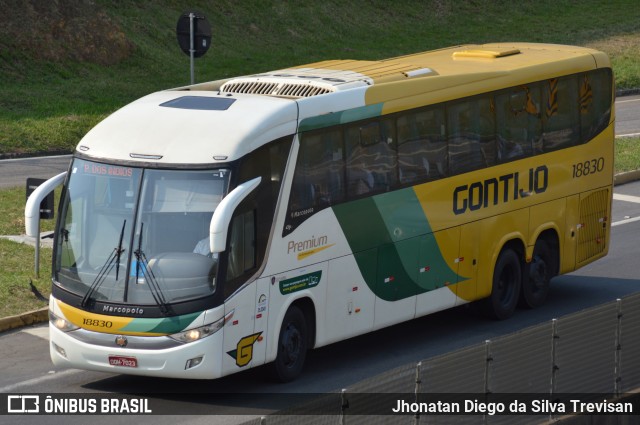 Empresa Gontijo de Transportes 18830 na cidade de Lavrinhas, São Paulo, Brasil, por Jhonatan Diego da Silva Trevisan. ID da foto: 10227680.