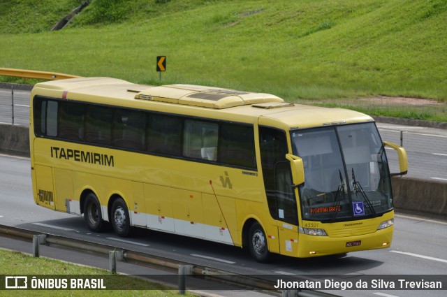 Viação Itapemirim 45501 na cidade de Lavrinhas, São Paulo, Brasil, por Jhonatan Diego da Silva Trevisan. ID da foto: 10228516.