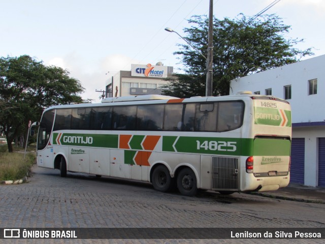 Empresa Gontijo de Transportes 14825 na cidade de Caruaru, Pernambuco, Brasil, por Lenilson da Silva Pessoa. ID da foto: 10227368.