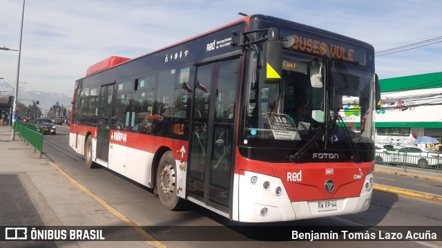 Buses Vule 2067 na cidade de Maipú, Santiago, Metropolitana de Santiago, Chile, por Benjamín Tomás Lazo Acuña. Número da foto: #10228216.