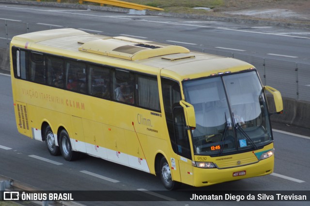 Viação Itapemirim 9539 na cidade de Lavrinhas, São Paulo, Brasil, por Jhonatan Diego da Silva Trevisan. ID da foto: 10228433.