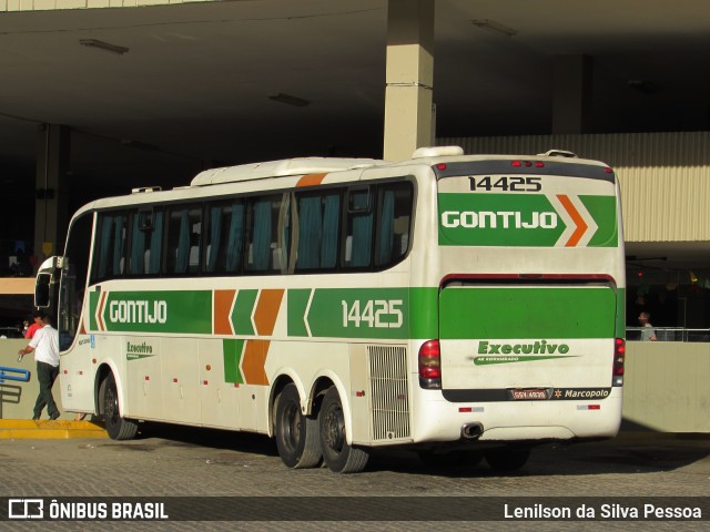 Empresa Gontijo de Transportes 14425 na cidade de Caruaru, Pernambuco, Brasil, por Lenilson da Silva Pessoa. ID da foto: 10227216.