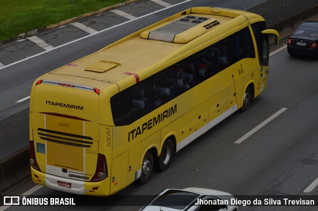 Viação Itapemirim 60087 na cidade de Lavrinhas, São Paulo, Brasil, por Jhonatan Diego da Silva Trevisan. ID da foto: 10228552.