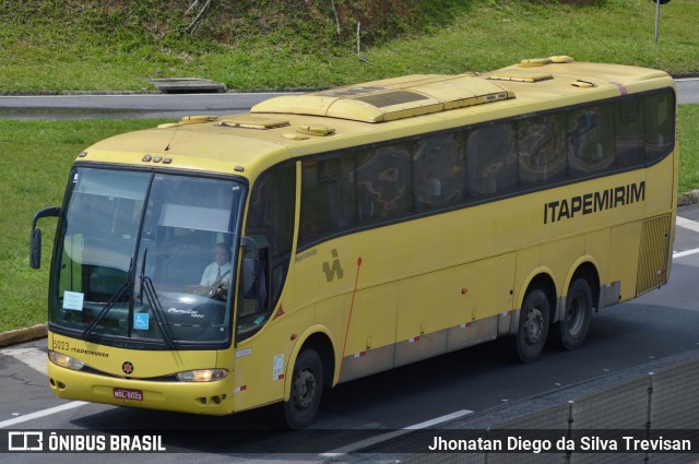 Viação Itapemirim 5023 na cidade de Lavrinhas, São Paulo, Brasil, por Jhonatan Diego da Silva Trevisan. Número da foto: #10228324.