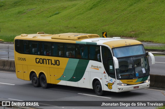 Empresa Gontijo de Transportes 17095 na cidade de Lavrinhas, São Paulo, Brasil, por Jhonatan Diego da Silva Trevisan. ID da foto: 10227558.