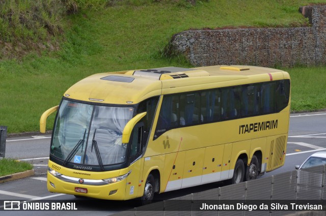 Viação Itapemirim 60057 na cidade de Lavrinhas, São Paulo, Brasil, por Jhonatan Diego da Silva Trevisan. Número da foto: #10228543.