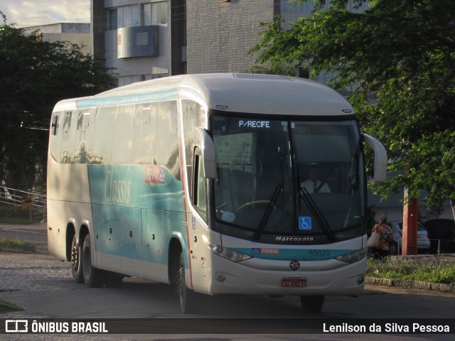 Empresa de Ônibus Nossa Senhora da Penha 50020 na cidade de Caruaru, Pernambuco, Brasil, por Lenilson da Silva Pessoa. ID da foto: 10227181.