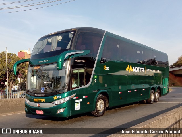 Viação Motta 18015 na cidade de Campinas, São Paulo, Brasil, por José Eduardo Garcia Pontual. Número da foto: #10226925.