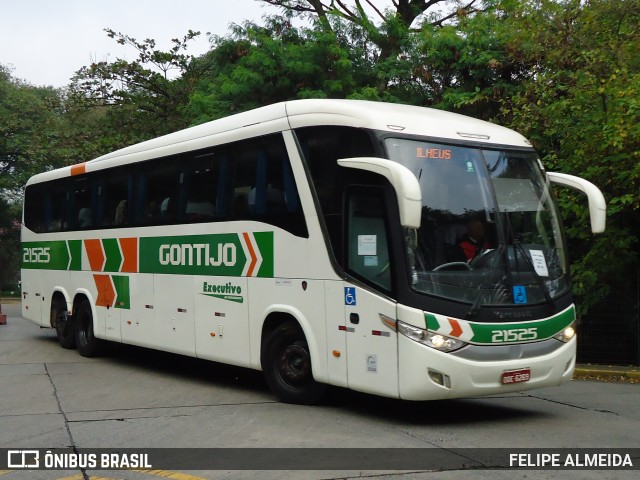 Empresa Gontijo de Transportes 21525 na cidade de São Paulo, São Paulo, Brasil, por FELIPE ALMEIDA. ID da foto: 10145899.