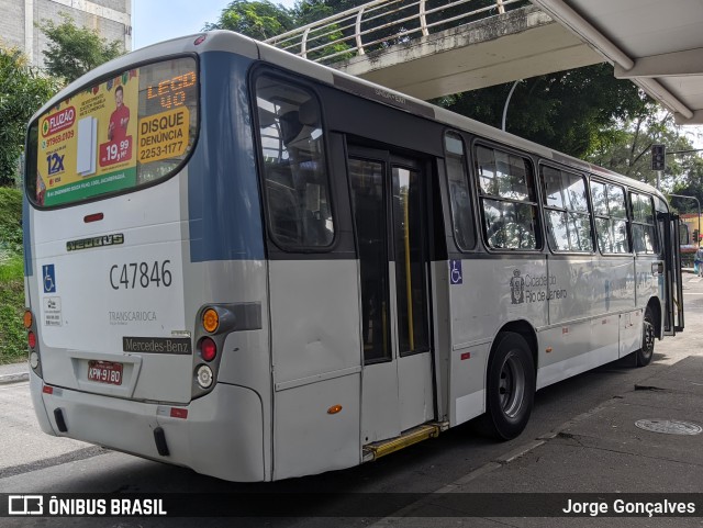 Viação Redentor C47846 na cidade de Rio de Janeiro, Rio de Janeiro, Brasil, por Jorge Gonçalves. Número da foto: #10145922.
