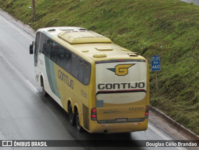 Empresa Gontijo de Transportes 17230 na cidade de Belo Horizonte, Minas Gerais, Brasil, por Douglas Célio Brandao. ID da foto: 10144542.