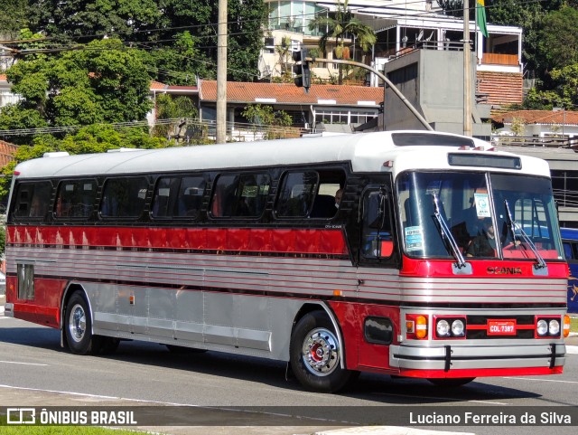 Ônibus Particulares 7387 na cidade de São Paulo, São Paulo, Brasil, por Luciano Ferreira da Silva. Número da foto: #10144517.