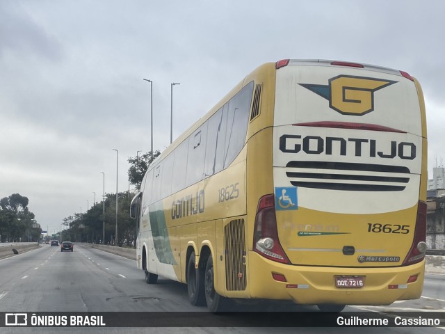 Empresa Gontijo de Transportes 18625 na cidade de São Paulo, São Paulo, Brasil, por Guilherme  Cassiano. ID da foto: 10145170.