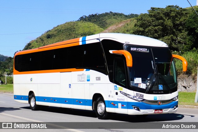 Expresso União 10366 na cidade de Areal, Rio de Janeiro, Brasil, por Adriano Duarte. Número da foto: #10144597.