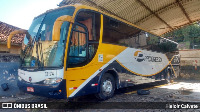 Viação Progresso 32174 na cidade de Paraíba do Sul, Rio de Janeiro, Brasil, por Heloir Calvete. Número da foto: #10145151.