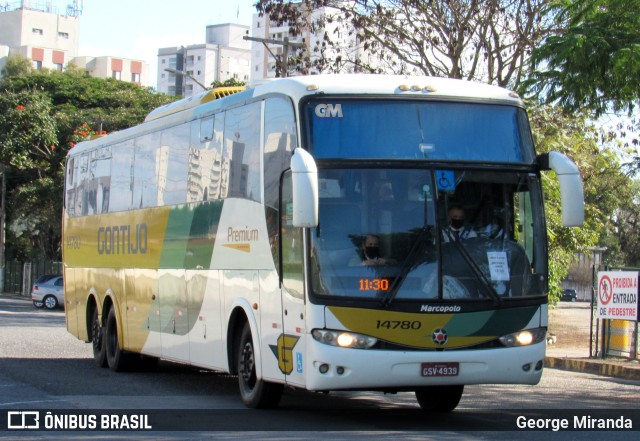 Empresa Gontijo de Transportes 14780 na cidade de São José dos Campos, São Paulo, Brasil, por George Miranda. Número da foto: #10231620.