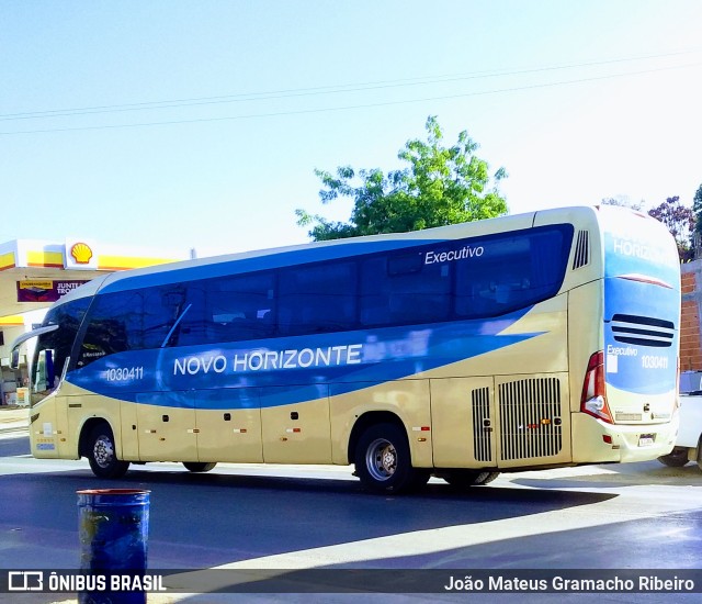 Viação Novo Horizonte 1030411 na cidade de Santa Maria da Vitória, Bahia, Brasil, por João Mateus Gramacho Ribeiro. Número da foto: #10232040.