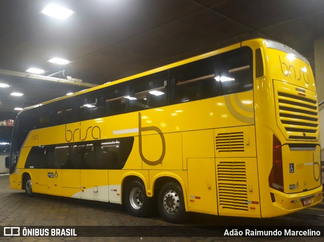 Brisa Ônibus 11871 na cidade de Belo Horizonte, Minas Gerais, Brasil, por Adão Raimundo Marcelino. ID da foto: 10232117.