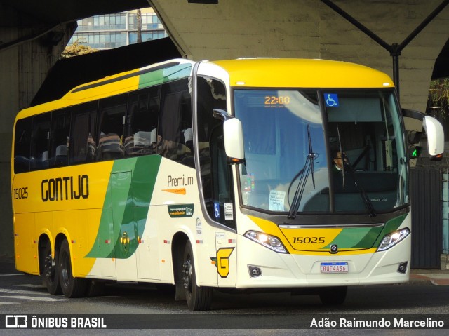 Empresa Gontijo de Transportes 15025 na cidade de Belo Horizonte, Minas Gerais, Brasil, por Adão Raimundo Marcelino. ID da foto: 10232250.